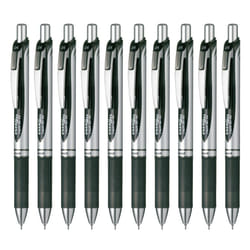 Pentel BLN74-A EnerGel Ink Ballpoint Pen  0.4 Black  10 Pieces