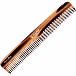 Kent Brushes Handmade Combs Range 6T Medium Size Coarse and Fine Comb for Women