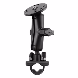 RAM Mounts Handlebar U-Bolt Double Ball Mount 1/4"-20 Threaded Stud, Camera, Active holder, Bike/Car, Indoor, Outdoor, Black