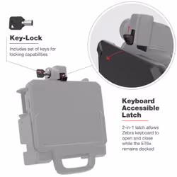 RAM Mounts RAM-HOL-ZE25LU holder Passive holder Tablet/UMPC Black - Additional view 5