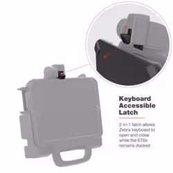 RAM Mounts RAM-HOL-ZE25PDHLU mobile device dock station Tablet/Smartphone Black - Additional view 7