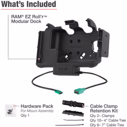 RAM Mounts RAM-HOL-SAM60CPN-1AU mobile device dock station Tablet/Smartphone Black - Additional view 5