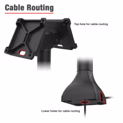 RAM Mounts RAP-D11H2-14-V100 monitor mount / stand 68.6 cm (27") Floor Black - Additional view 4