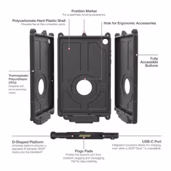 RAM Mounts IntelliSkin Thin-Case 27.9 cm (11") Shell case Black - Additional view 6
