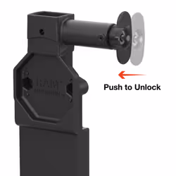 RAM Mounts RAM-GDS-DOCKL-U4CP-RJ45AU Active holder Tablet/UMPC Black - Additional view 6