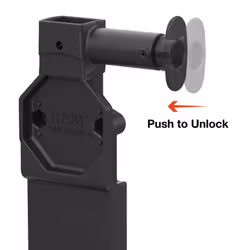 RAM Mounts Uni-Conn mobile device dock station Tablet/Smartphone Black - Additional view 4