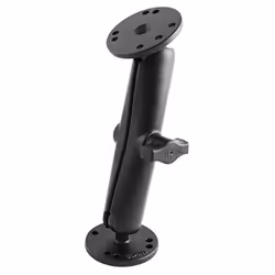 RAM Mounts Universal Double Ball Mount with Two Round Plates, Black, 185.7 mm, 340.2 g
