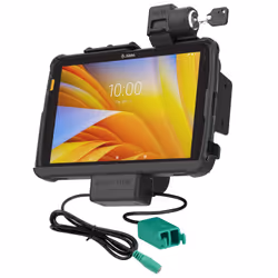 RAM Mounts RAM-HOL-ZE21PD2KLU, Zebra, Zebra ET4x 10" Tablet, USB, Black