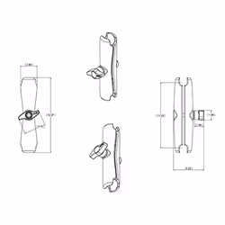 RAM Mounts Double Socket Arm