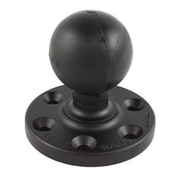 RAM Mounts Large Round Plate with 6-Hole Pattern and Ball