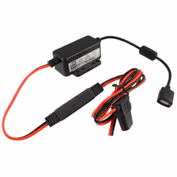 RAM Mounts RAM-GDS-CHARGE-V7B1U, Indoor, USB, 9 V, 2.5 A, 1.2 m, Black, Red