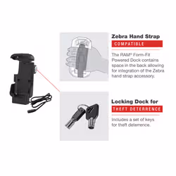 RAM Mounts RAM-HOL-ZE17L-1U holder Active holder Mobile phone/Smartphone Black - Additional view 5