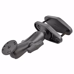 RAM Mounts Square Post Clamp Mount for Posts up to 4" Wide, Aluminium, Black