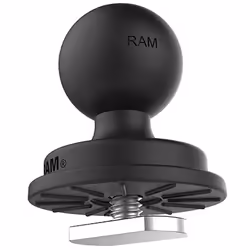 RAM Mounts Track Ball with T-Bolt Attachment, Composite, Black