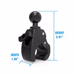 RAM Mounts Tough-Claw Medium Clamp Ball Base - Additional view 2