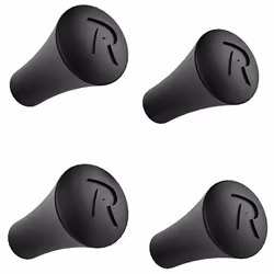 RAM Mounts X-Grip Rubber Cap 4-Pack Replacement, Rubber, Black