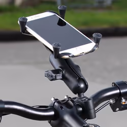 RAM Mounts X-Grip Large Phone Mount with Torque Medium Rail Base