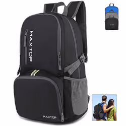 40L Backpack Ultra Lightweight Packable Foldable Rucksack Water Resistent For Men Women Kids Outdoor Camping Hiking Travel Da ...