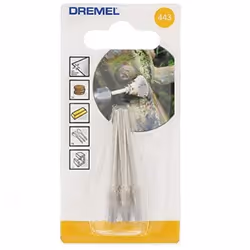 Dremel Stainless Steel Brush, Grey, 26150443JA