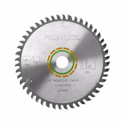 Festool Fine Tooth Saw Blade, 160 x 2.2 x 20 W48