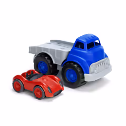 Green Toys FLRA-1481, Vehicle set, 1 yr(s), Plastic, Blue, Grey, Red