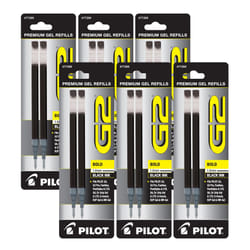 Value Pack of 6  PILOT G2 Roller Ball Ink Refills  Bold  Black  6 Pack
