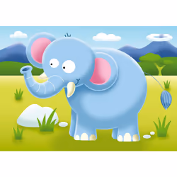 Ravensburger My First Puzzle: On Safari (2: 3: 4 & 5 piece) Jigsaw Puzzle for Kids - Every Piece is Unique  Pieces Fit Together Perfectly