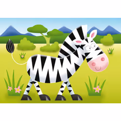 Ravensburger My First Puzzle: On Safari (2: 3: 4 & 5 piece) Jigsaw Puzzle for Kids - Every Piece is Unique  Pieces Fit Together Perfectly