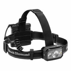 Black Diamond Icon 700, Headband flashlight, Black, Buttons, 1 m, IP67, LED