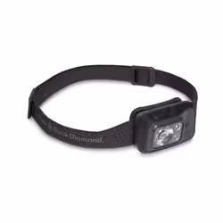 Black Diamond Spot 400-R, Headband flashlight, Graphite, Buttons, 1 m, IP67, 400 lm