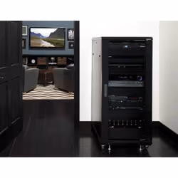 SANUS 55" Tall AV Rack 27U Component rack for home theater equipment - Additional view 7
