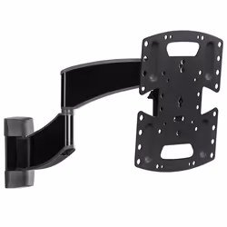 SANUS VSF716-B2, 75 x 75 mm, 200 x 200 mm, -15 - 5°, -90 - 90°, Steel, Black