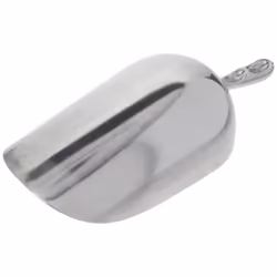 Winco Aluminum Utility Scoop  85Ounce  Medium