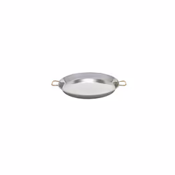 Garcima 18-Inch Stainless Steel Paella Pan 46 cm