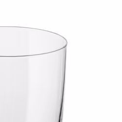 A di Alessi 314Inch Glass Family Water Glass  Crystalline Glass  Set of 4