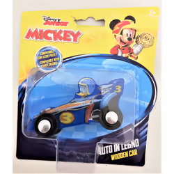 Disney Junior Duck Car No 3 Mickey & the Roadster Racers Wooden Car
