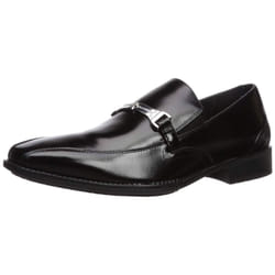 Stacy Adams Men's Adrian Bit Slip-On Loafer  Black  9.5 M US
