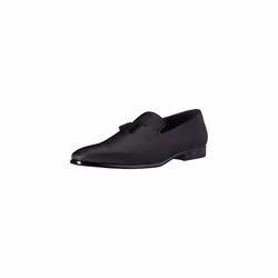 Stacy Adams Men's Tazewell Tassel Slip-On Loafer  Black  11.5 M US