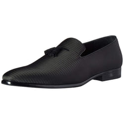 STACY ADAMS mens Tazewell Loafer  Black  10.5 Wide US