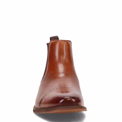Stacy Adams Men's Maury Cap Toe Chelsea Boot  Cognac  11.5