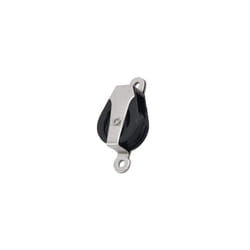 MarineNow 30mm Sailing Cheek Block Marine 316 Stainless Steel Rope Pulley Nylon Sheave (01-Pack)