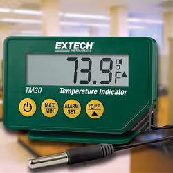 FLIR TEMPERATURE INDICATOR Electronic environment thermometer Indoor/outdoor Green