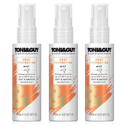 Toni & Guy Prep Heat Protection Mist for Smooth and Prepped Finish 3pk