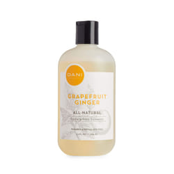 DANI Natural Moisturizing Shampoo Naturals - Invigorating Grapefruit Ginger Scent - Organic Aloe Vera & Coconut Cleansers - Sulfate  Phthalate & Parab
