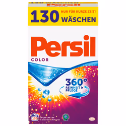 Persil Color Powder Laundry Detergent Mega Pack - 130 Wash Loads / 8.45 Kg