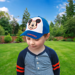 Disney Boys' Mickey Mouse Baseball Cap - 2 Pack 3D Character Curved Br