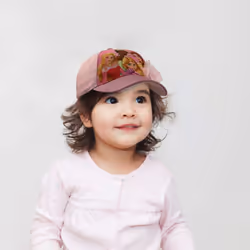 Disney Girls Princess Glitter Baseball Cap - Frozen Elsa  Anna  Cinderella  Belle  Ariel (2-7)  Size Age 2-4  Princess Pink