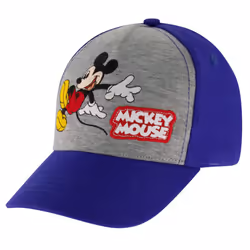 Disney Boys Baseball Cap Mickey Mouse Adjustable Toddler Hat Ages 2-