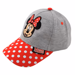 Disney Little Baseball Cap  Minnie Mouse Adjustable Girl Hats for Kids