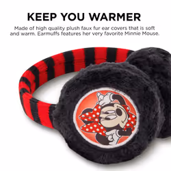 Disney Winter Earmuffs Warmers and Kids Gloves Sets  Minnie Mouse  Bla